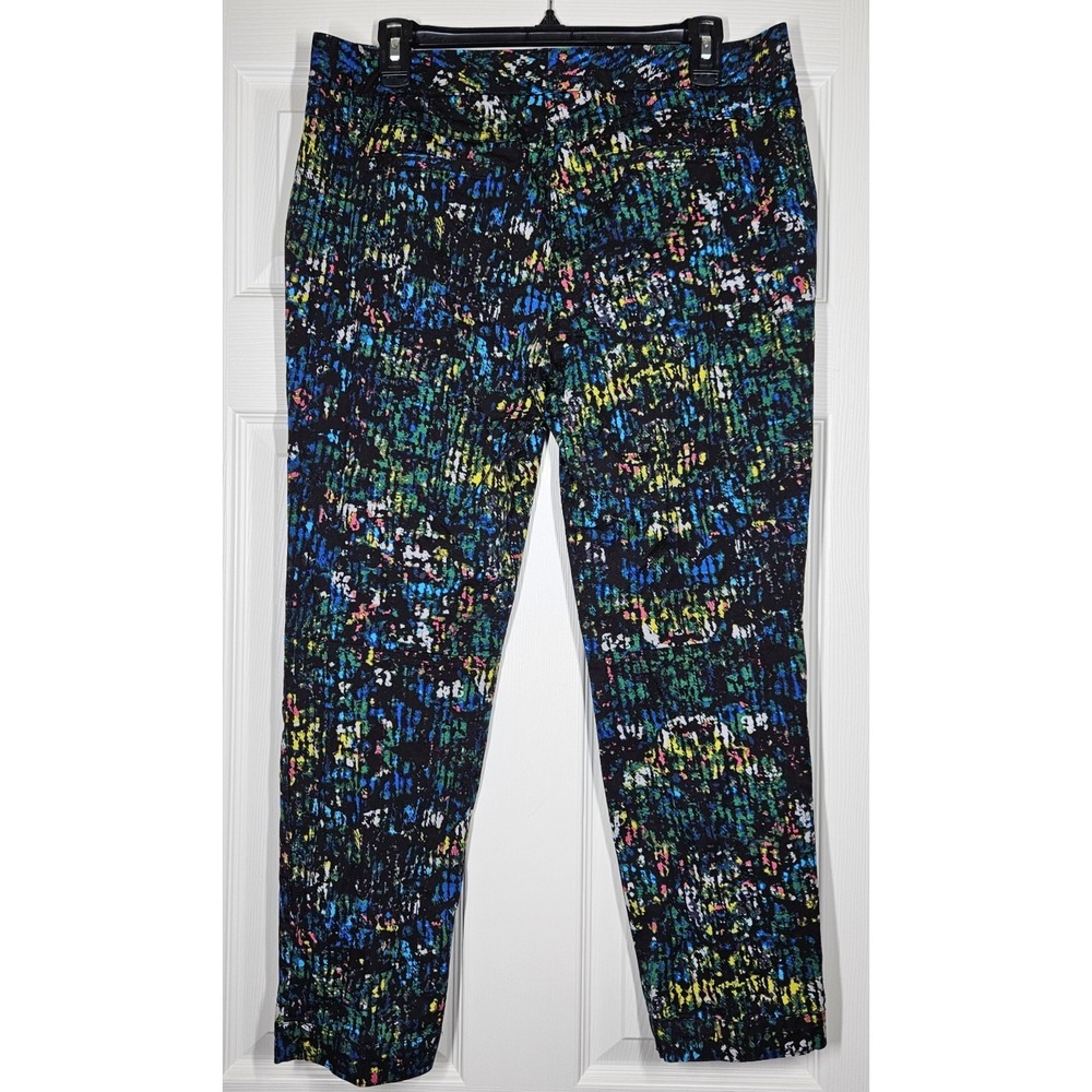 Derek Lam For Design Nation 12 Rio Crop Capri Pants Nightshade Statement Piece - Picture 5 of 11